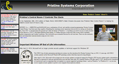 Desktop Screenshot of pristinesys.com